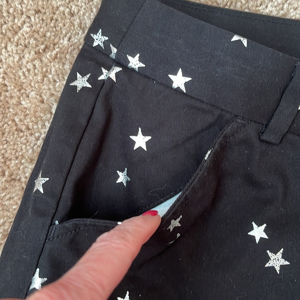 NWT JCP Boutique Star Shorts - Picture 3 of 10